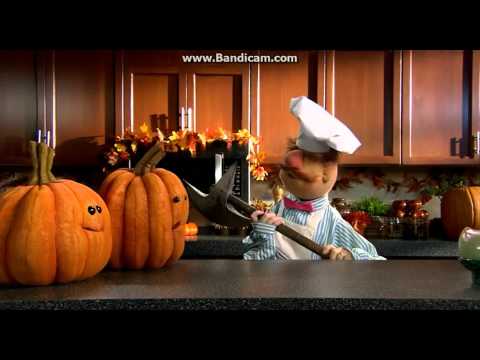 Swedish chef making a pumpkin pie - The Muppets