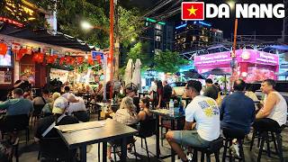 Download lagu Da Nang Vietnam Nightlife - Amazing Night at An Thuong Tourist Street with Chilling & Relaxing Vibes mp3