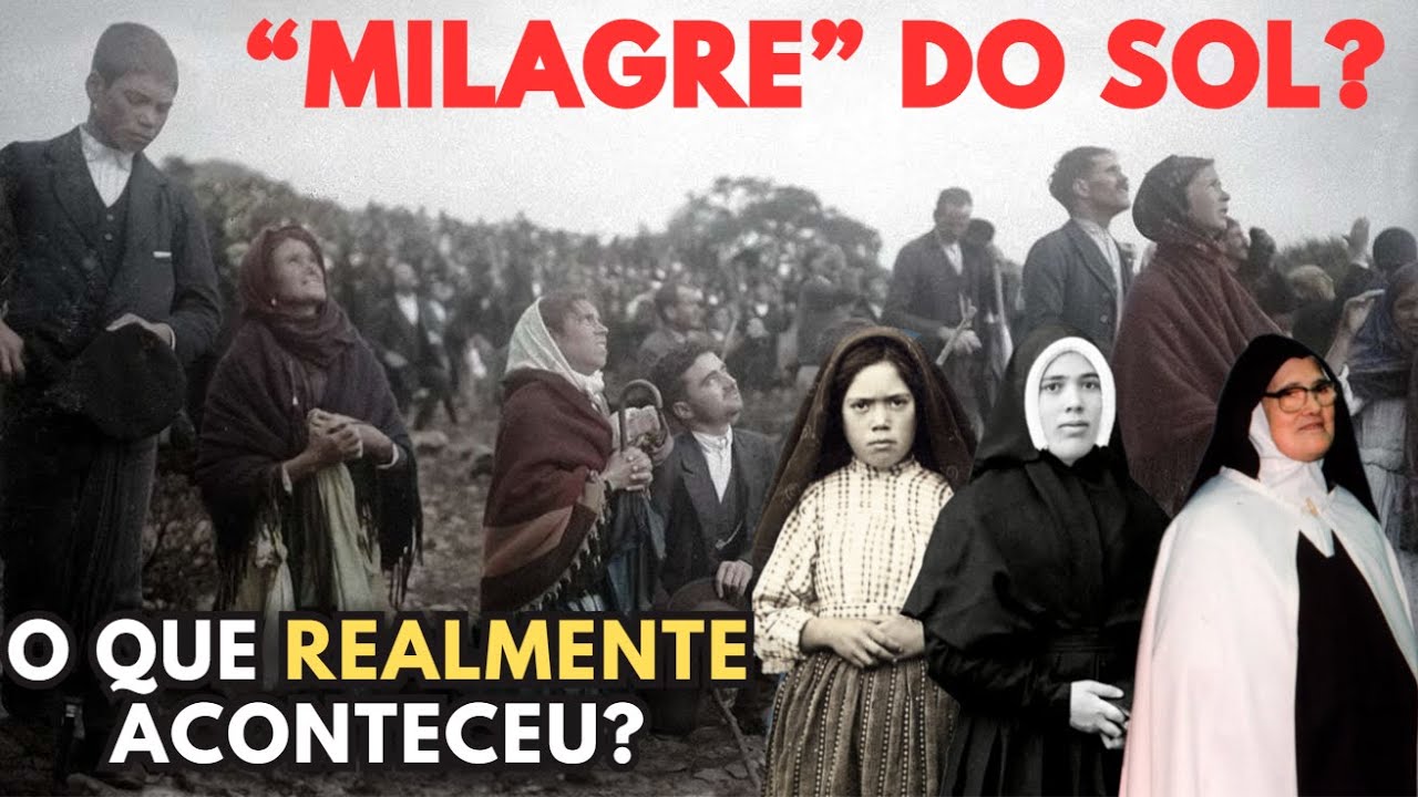 DESMASCARANDO O “MILAGRE DO SOL” DE FÁTIMA!