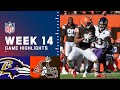 Ravens vs. Browns Week 14 Highlights | NFL 2021