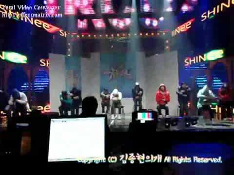 SHINee - 081226 Wild Eyes Dry Rehearsal on Music Bank