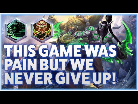 Illidan Hunt - THIS GAME WAS PAIN BUT WE NEVER GIVE UP! - Grandmaster Storm League