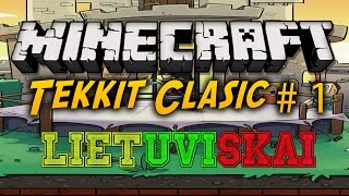 preview picture of video 'Tekkit Classic Surival Lietuviškai #1: Pradžia.'