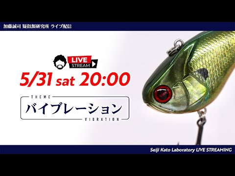 【LIVE】バイブレーションの質問に加藤誠司がお答えします。5/31(sat) 20:00～