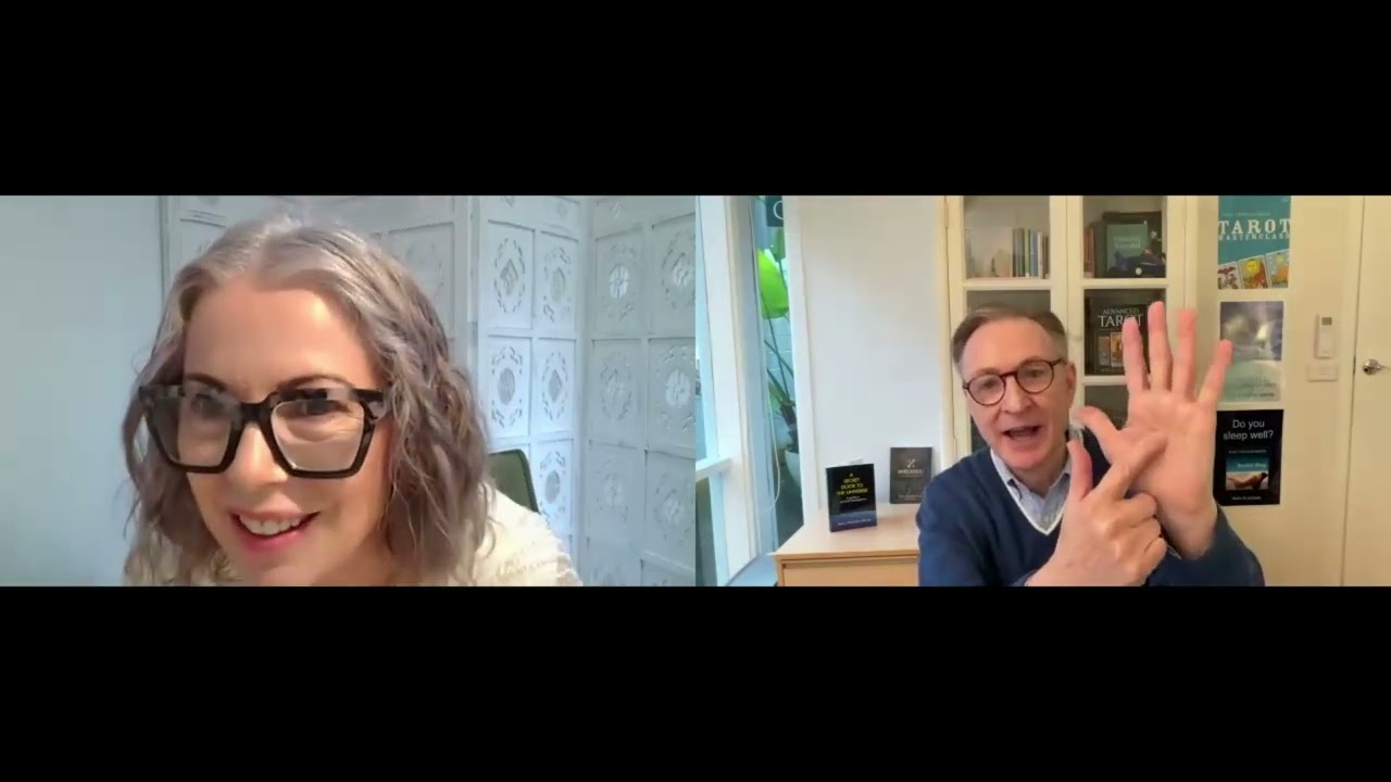 Palmistry (hand reading) discussion with Suzy Cherub and Paul Fenton-Smith.