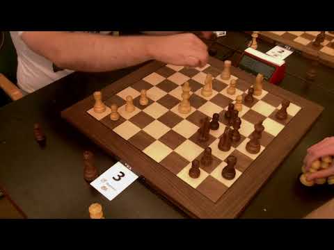 GM Chigaev Maksim - FM Arturs Bernotas, Pirc defence, Blitz chess