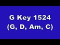G Key 1524 G D Am C