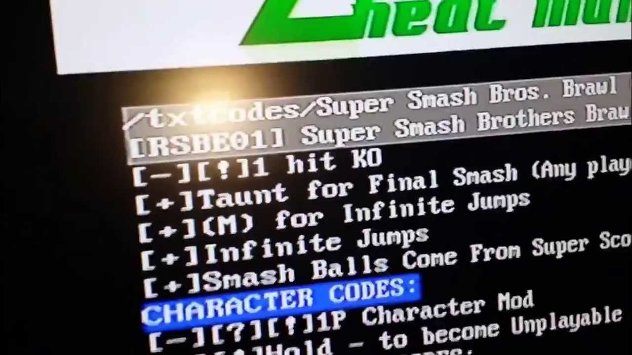 How to Use v0.3 Cheat Manager app on Wii