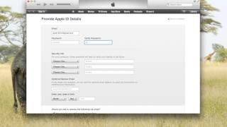 iTunes Account creation using US iTunes Cards