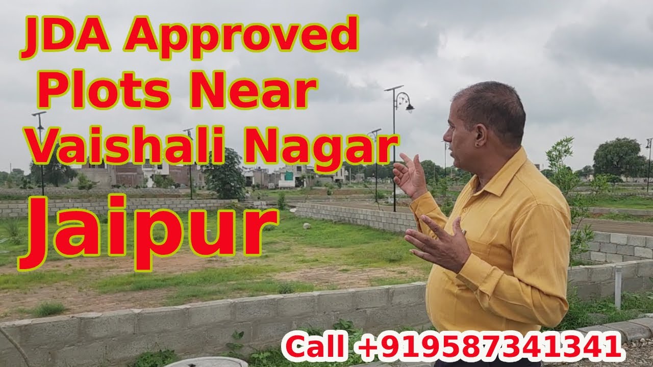 Jda Approved Plots  Near Vaishali Nagar Jaipur  Ganesh Nagar 2025 Plot Prices, Amenities & Location