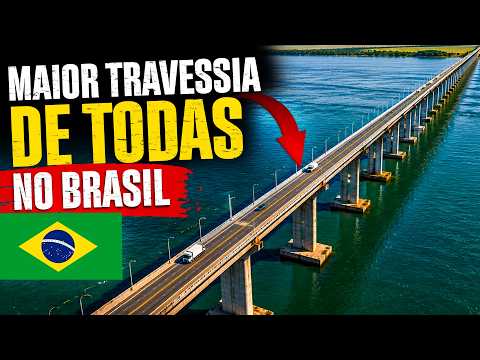 A MEGA TRAVESSIA DE 12,5 KM QUE O BRASIL CONSTRUIU SOBRE O RIO PARANÁ — E QUASE NINGUÉM CONHECE!