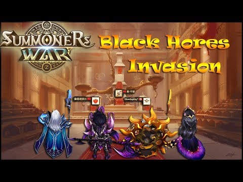Summoners War : RTA season 9 diary day #4 - Black Horses Invasion and the Greatest 3