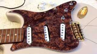 Video thumbnail for Vintage Stratocaster pickup upgrade to Fender N3 Noiseless project from hell! by 6L6wear