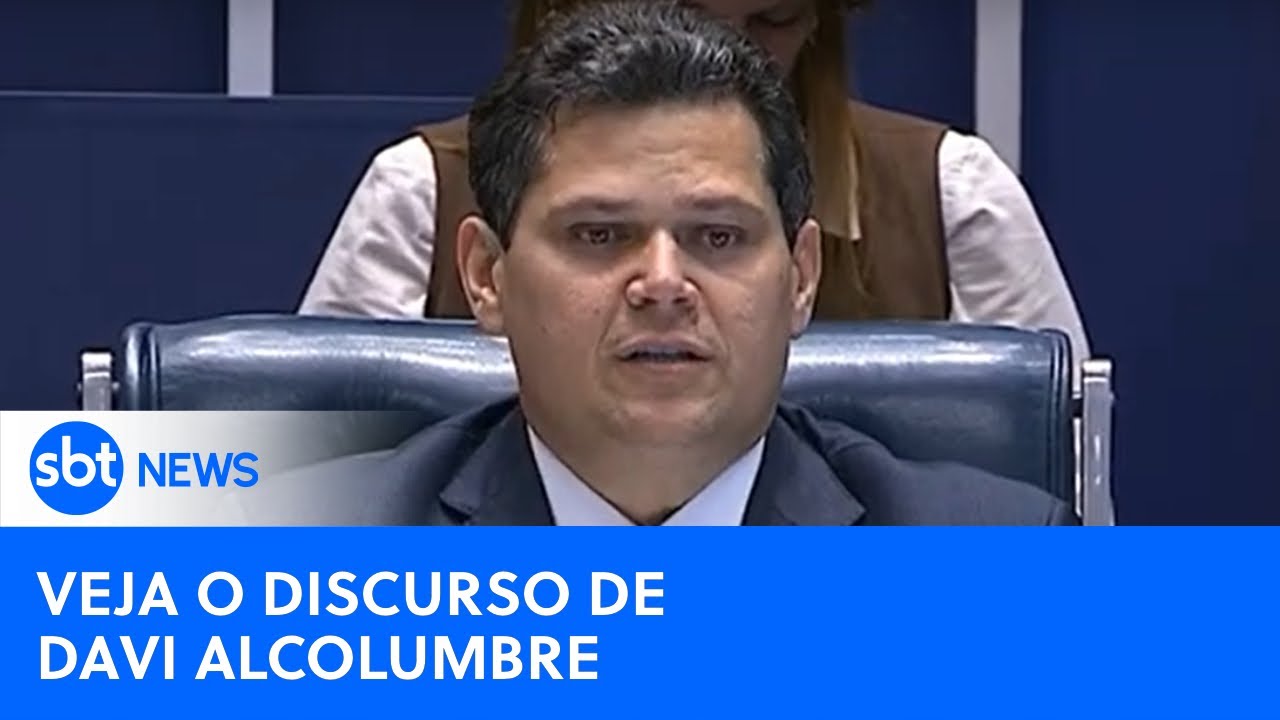 Davi Alcolumbre: "Não busco protagonismo, mas pretendo ser o catalisador do desejo desse plenário"