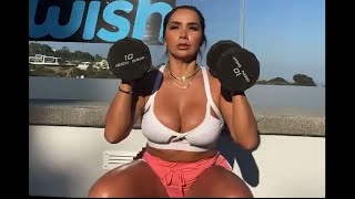 DIANA MAUX  Workout  | Model Workout | JANAVI PARI