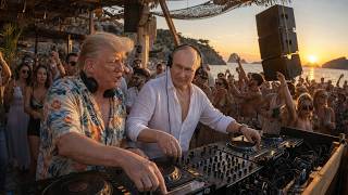 TRUMP MEETS PUTIN at a Secret Ibiza Beach @ VOIDHEX