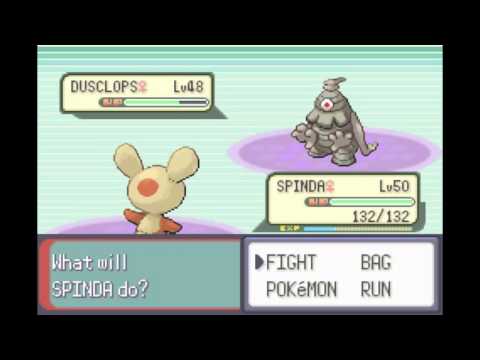 Let's Play Pokémon Emerald - Part 48: The Elite Four, Sidney & Phoebe