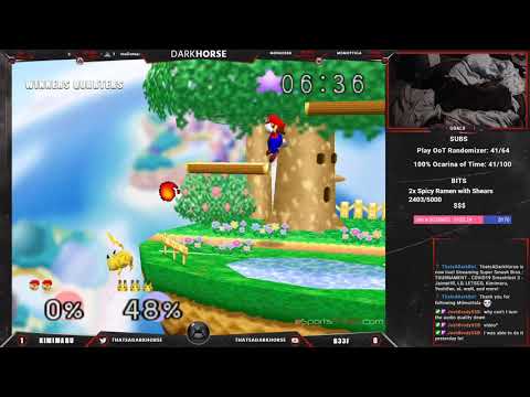 COVID19 SF3 - Kimimaru (Mario) Vs. B33f (Pikachu) Super Smash Bros Winners Quarters - SSB64