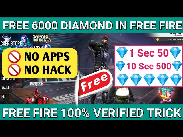 How To Get Free Fire Diamond