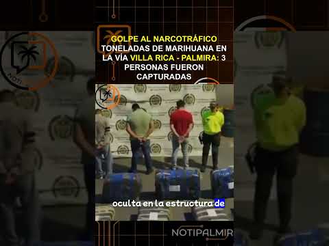 INCAUTAN 1,7 TONELADAS DE MARIHUANA EN LA VÍA VILLA RICA - PALMIRA
