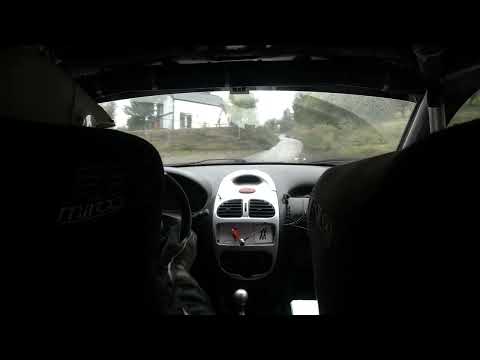 Marcin Biernat Alicja Biernat Peugeot 206 Rajd Wisły ONBOARD OS2 Laliki