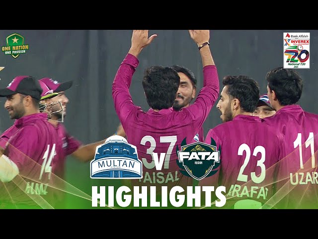 Full Highlights | Multan vs FATA | Match 26 | National T20 Cup 2025 | PCB | M2L1A Full Highlights | Multan vs FATA | Match 26 | National T20 Cup 2025 | PCB | M2L1A