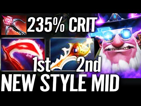 🔥 NEW STYLE GOSU SNIPER MID — Fast Build Rapier + Desolator + Daedalus 235% MAX CRIT Dota 2 Pro