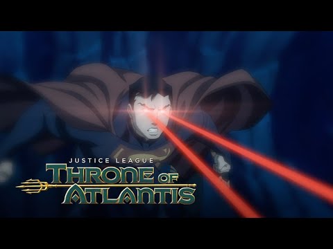 Aquaman saves Superman and The Justice League | Justice League: Throne of Atlantis