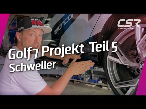 Golf 7 Tuningprojekt Teil 5 - Seitenschweller