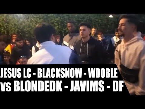 (BATALLON) JESUS LC - BLACKSNOW - WACHI vs BLONDED - JAVIMS - DF | 8VOS 3vs3 URBAN RAP