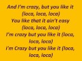 Shakira-Loca (English Version) [Lyrics]