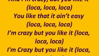 Shakira-Loca (English Version) [Lyrics]