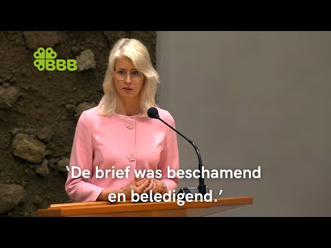 BBB-Kamerlid Mona Keijzer bekritiseert kabinet over negeren WHO-motie | Pandemieverdrag