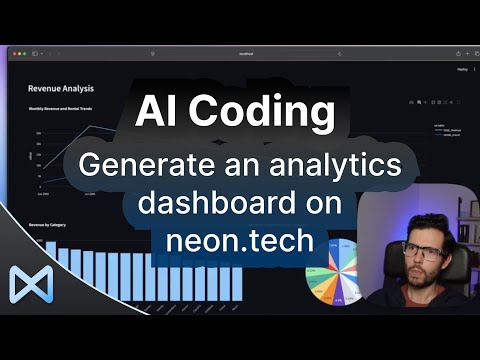 Memex Agent creates a dashboard on NeonDB in 5 minutes