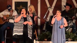 April Sanders and Melissa Evans sing Just Between You And Me at The Gladewater Opry 02 27 16