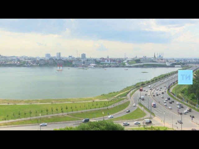 На Казанке появились пилоны для Red Bull Air Race 