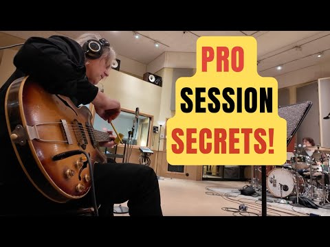 Studio Guitarist Pro Tips, Tricks & Tones From Sunset Sound in Hollywood! #studio #guitar #session