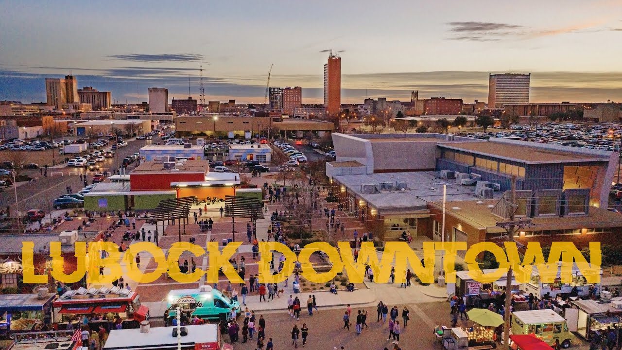 Immersive street-level walking tour through Lubbock Downtown, United States, showcasing authentic urban landscapes, local architecture, and the vibrant atmosphere of the city's neighborhoods