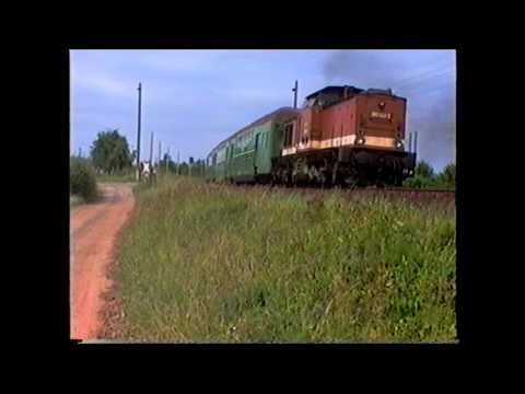 DR V 100 im Planbetrieb DDR 1992