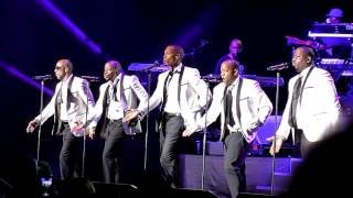 New Edition performing &quot;Crucial&quot; live @ Concord Pavilion on July 30, 2016