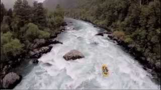 preview picture of video 'Futaleufu River, Patagonia, Chile Drone with Bio Bio Expeditions'