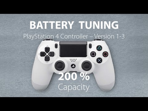 PS4 V1, V2, V3 Controller Battery Replacement / 200% Power with the PAXO Battery