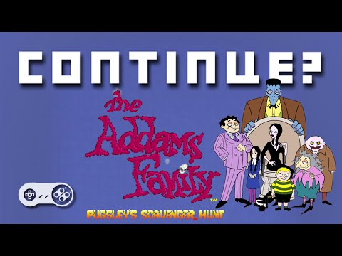 addams family pugsley's scavenger hunt nes