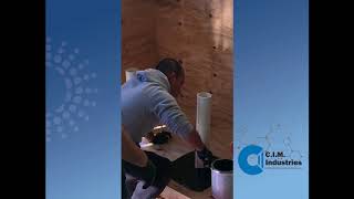 How to Apply CIM Products to Waterproof a Flashing System