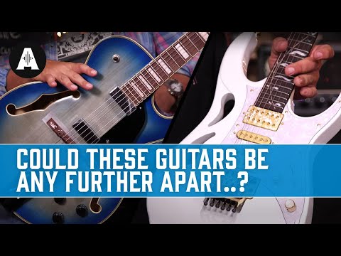 Can You Play Jazz on the New Steve Vai PIA? - Battle of The Signature Guitars!