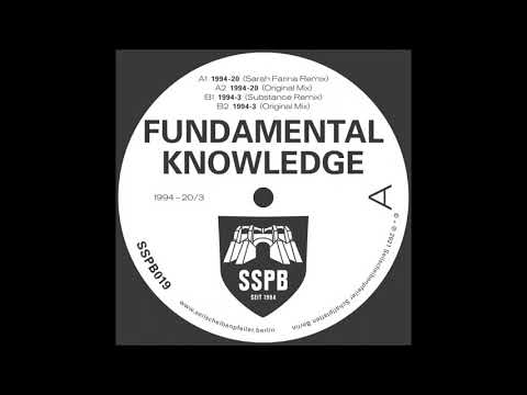 Fundamental Knowledge - 1994-20 (Sarah Farina Remix) [SSPB019]