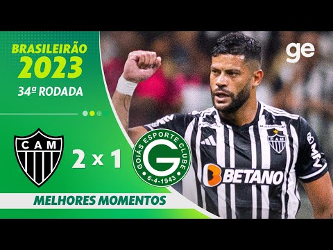 Gols e lances de Atlético Mineiro x Goiás