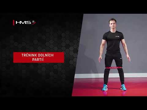 Fitness guma HMS GU04 modrá