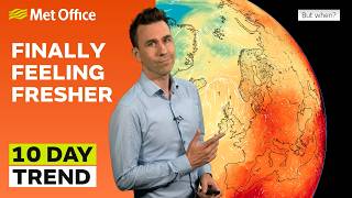 10 Day Trend 24/06/2026 – Back to normal – Met Office weather forecast UK