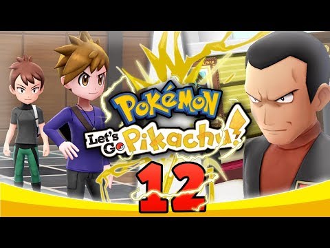 BLU CI SFIDA, GIOVANNI VUOLE LE MASTER BALL! - Ep_12 - Pokémon Let's go Pikachu
